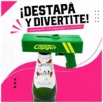 Destapador Botella Pistola Cap Gun Lanza Tapitas Para Fiesta - Imagen 4