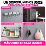 Tornillos Adhesivos Para Colgar Cuadros o decoración Sin Taladrar - Imagen 7