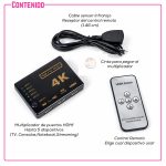 Switch Multiplicador De Puertos Hdmi 4k - Image 3