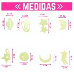 Figuras Fluorescentes Adhesivo - Image 3