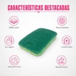 Esponja de limpieza -doble cara - expandible - Imagen 3