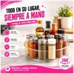 Bandeja giratoria acrilica - Imagen 9