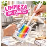 Cepillo Esponja Limpia Botellas - Imagen 9