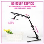 Aro de luz 25cm + Tripode mesa + Soporte celular - Image 7