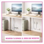 Organizador de cable adhesivo - Pack x 2 - Image 9