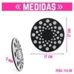 Posafuentes Silicona Antideslizante Separable 2 en 1 - Imagen 3