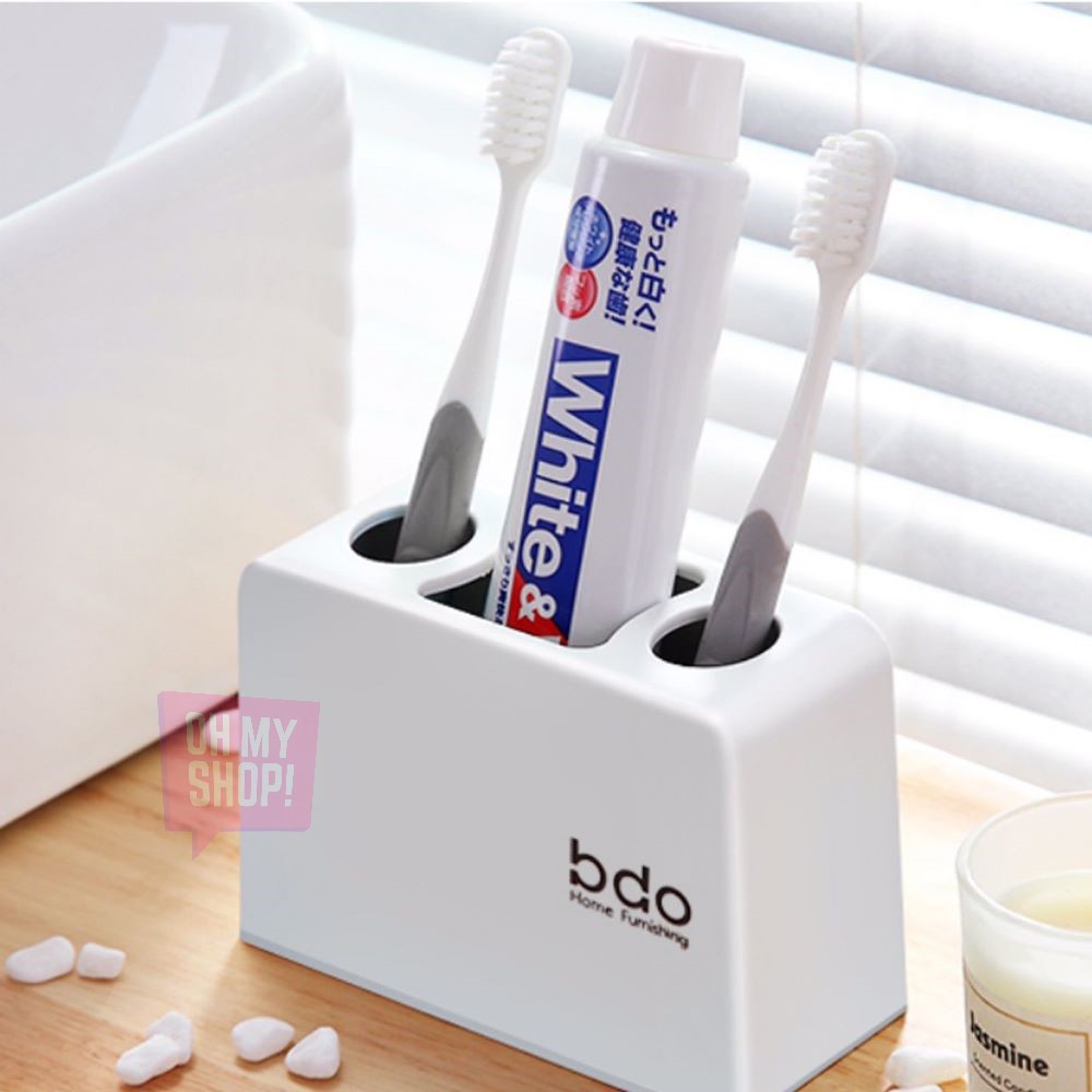 Dispenser dentrifico y organizador cepillos dientes