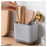 Organizador con divisor removible y drenaje con bandeja - Image 8