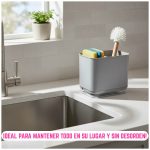 Organizador con divisor removible y drenaje con bandeja - Image 7