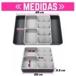 Cubiertero Para Cajón Extensible Organizador De Utensilios - Imagen 3