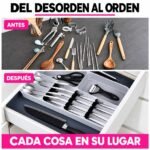 Cubiertero Para Cajón Extensible Organizador De Utensilios - Imagen 9