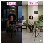 Panel Luz Led USB con Filtro de Colores y Trípode - Imagen 9