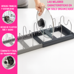 Organizador Expandible para  Cocina Ollas Sartén Tablas Platos - Image 4