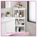 Repisa Esquinera Triangular 4 niveles - Imagen 9