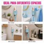 Porta Cepillo de Dientes Pasta Dental Adhesivo - Imagen 4