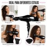 Secador de Pelo Profesional 1500W Difusor de Calor - Imagen 9