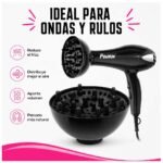 Secador de Pelo Profesional 1500W Difusor de Calor - Imagen 6