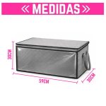 Bolsa baul plegable organizadora de ropa con manijas - Image 2