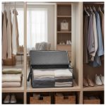 Bolsa baul plegable organizadora de ropa con manijas - Image 7