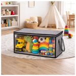 Bolsa baul plegable organizadora de ropa con manijas - Image 5