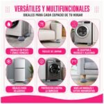 Patas de goma anti ruidos - vibraciones lavarropas y muebles del hogar - Imagen 5