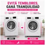 Patas de goma anti ruidos - vibraciones lavarropas y muebles del hogar - Imagen 7