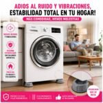Patas de goma anti ruidos - vibraciones lavarropas y muebles del hogar - Imagen 9