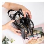Bolso transparente set X3 organizador porta cosmético - Imagen 7