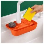 Porta objetos para bacha o baños colgante de silicona - Imagen 7