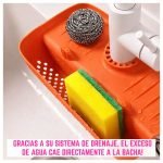 Porta objetos para bacha o baños colgante de silicona - Imagen 4