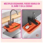 Porta objetos para bacha o baños colgante de silicona - Imagen 3
