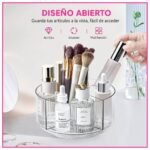 Organizador acrílico giratorio maquillaje cosméticos cremas - Imagen 5