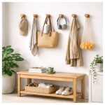 Perchero flotante X6 de bambú - Image 8