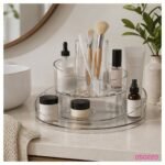 Organizador De Acrílico Giratorio Para Maquillaje Cosméticos
