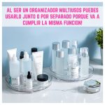 Estante Organizador Doble Espacio Giratorio 360° en Acrílico - Image 5