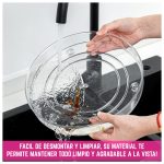 Estante Organizador Doble Espacio Giratorio 360° en Acrílico - Image 6