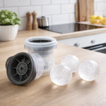 Cubetera de hielo forma de esfera 6cm