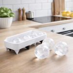 Molde cubetera para hielo con forma de diamante