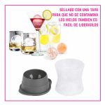 Cubetera de hielo forma de esfera 6cm - Image 6
