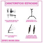 Trípode Ajustable Pie de Mesa para Cámara, Celular, Aro de Luz, etc... - Image 4