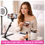Trípode Ajustable Pie de Mesa para Cámara, Celular, Aro de Luz, etc... - Image 7