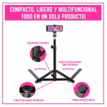 Trípode Ajustable Pie de Mesa para Cámara, Celular, Aro de Luz, etc... - Image 5
