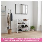 Zapatero 4 niveles metálico - Organizador Zapatos - Image 5