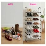 Estantería organizador de zapatos ropa multiuso 8 estantes - Imagen 5