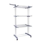 Tender de ropa 3 niveles vertical tres colores