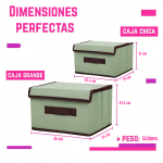 Caja antipolvo multiuso para guardado orden - Image 2