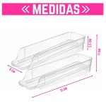 Huevera deslizante transparente doble - Image 2