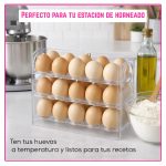 Huevera Estética acrílico transparente 3 pisos apta para heladera - Image 4