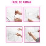 Organizador maquillaje de escritorio para cremas o perfumes - Imagen 9