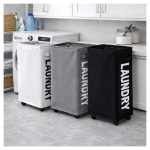 Canasto LAUNDRY para ropa sucia con ruedas - Cesto